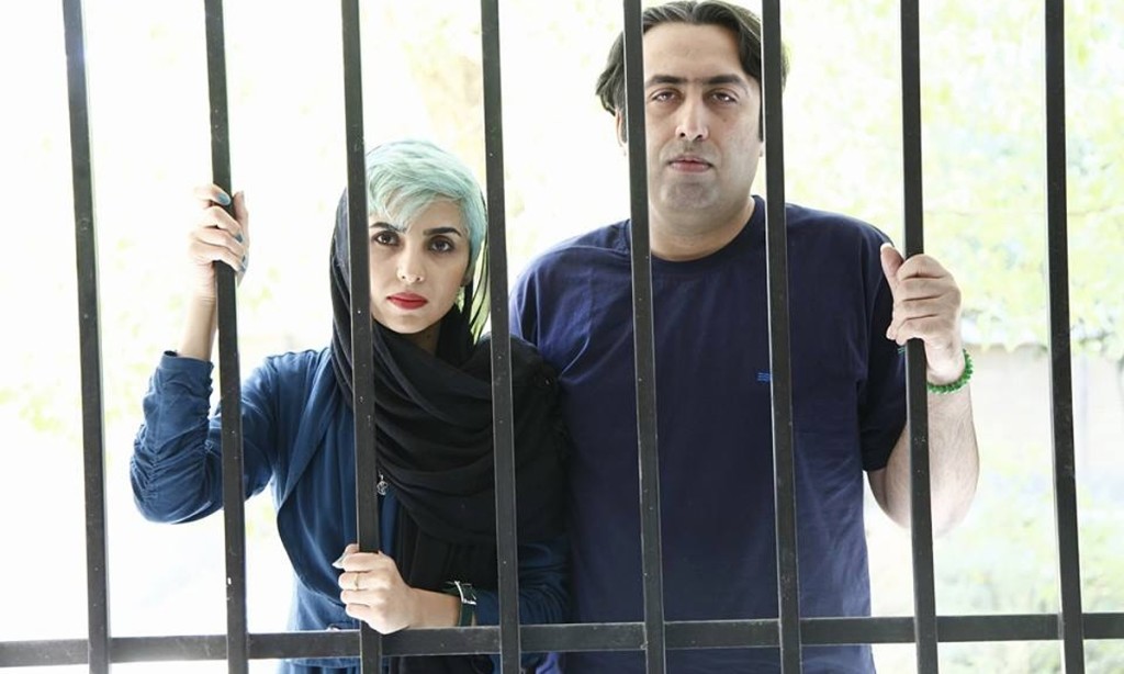 Ekhtesari and Mousavi were sentenced to a combined 20 years and 198 lashings on charges of "indecency" and "propaganda against the state" (The Guardian.)