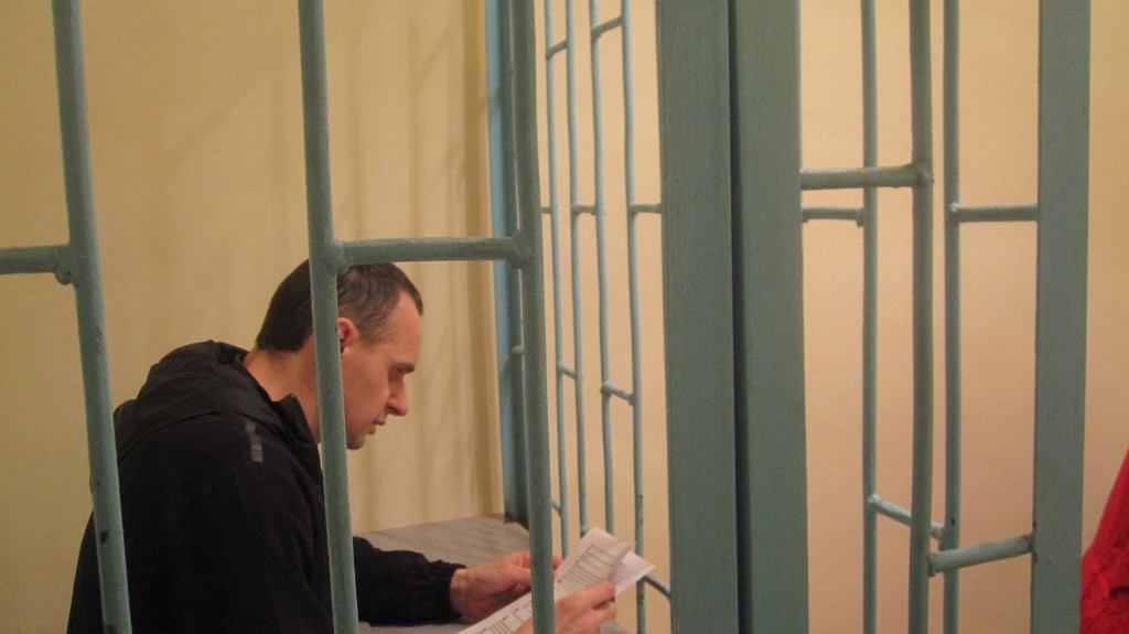 Oleg Sentsov is able to receive letters while imprisoned, even while his location is undisclosed (Tatiana Shchur.)